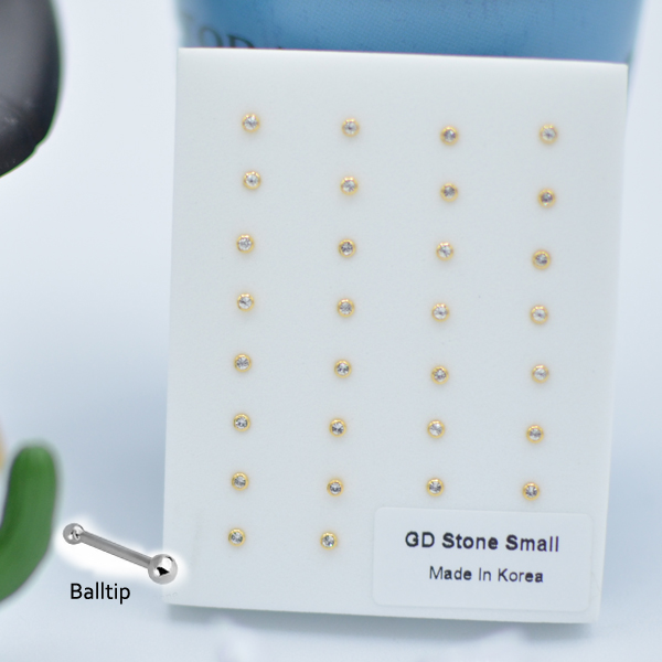 316-05 Gold Ball Tip (30pcs/Pad)