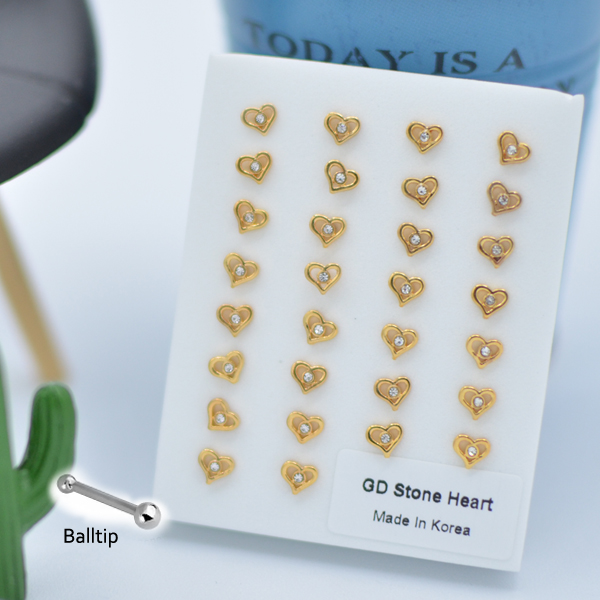 316-11 Gold Ball Tip (30pcs/Pad)