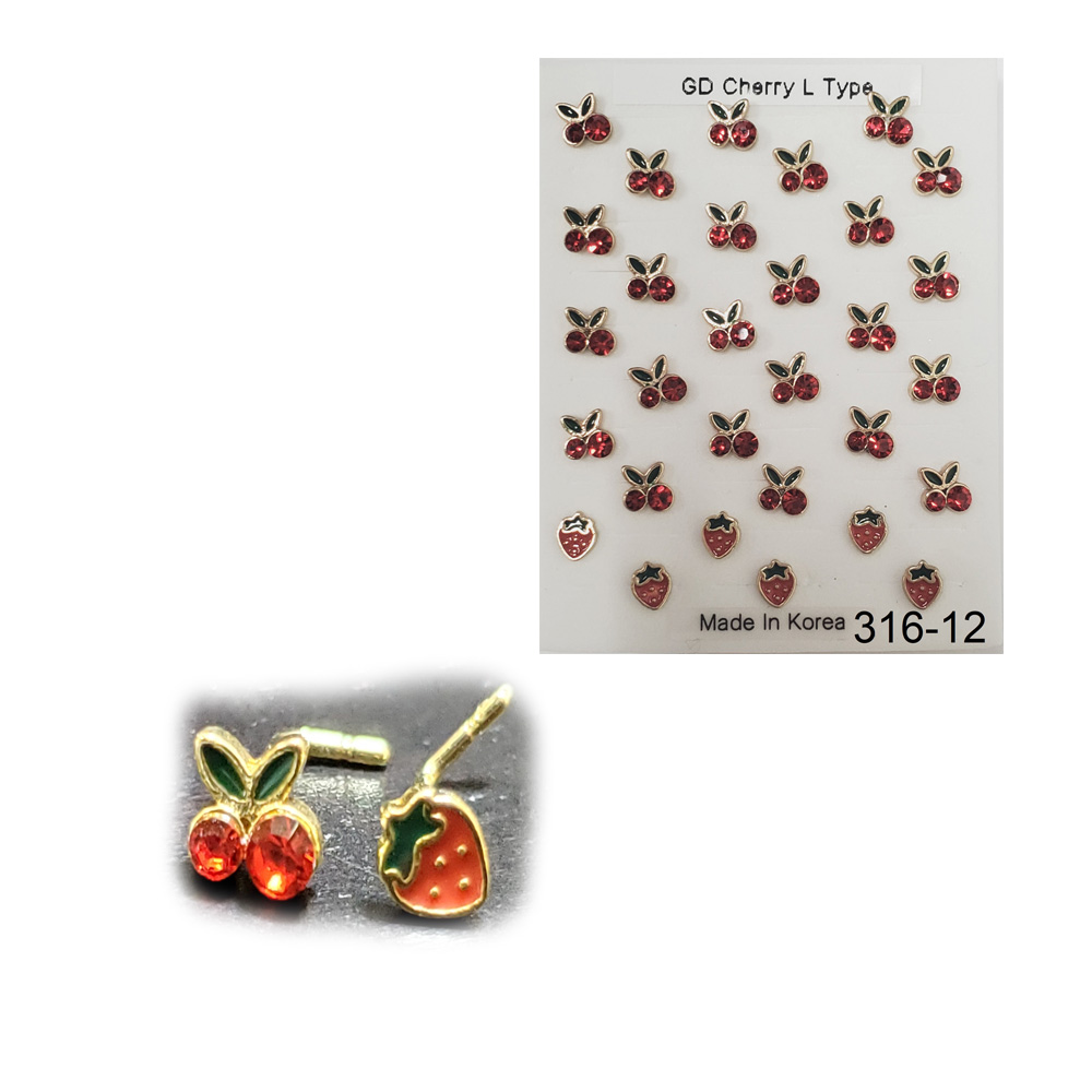 316-12 Gold L Type (30pcs/Pad) 316-12 Gold L Type (30pcs/Pad)