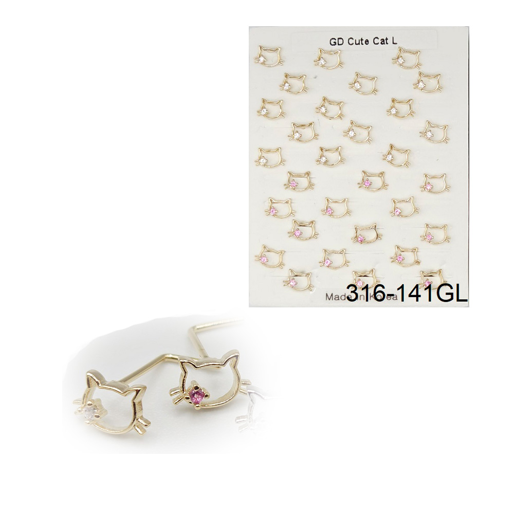 316-141 Gold L Type (30pcs/Pad)