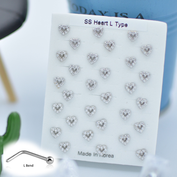 316-27 Silver L Type (30pcs/Pad)