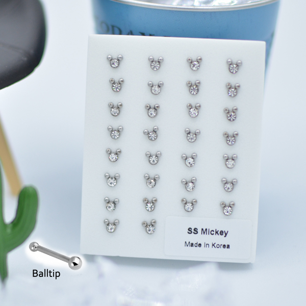 316-33 Silver Ball Tip (30pcs/Pad)