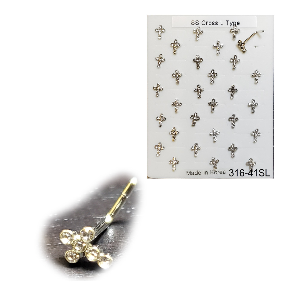 316-41 Silver Hoop (30pcs/Pad) 316-41 Silver Hoop (30pcs/Pad)