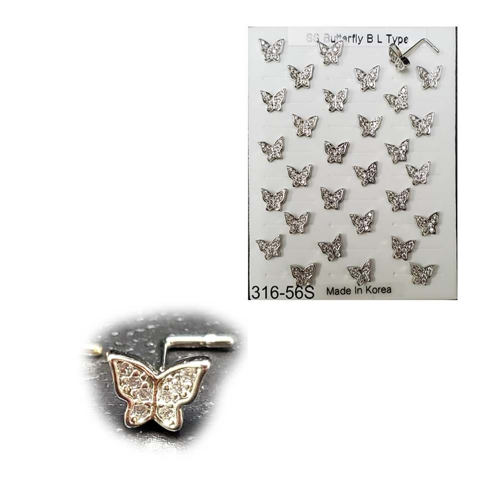 316-56 Silver L Type (30pcs/Pad)