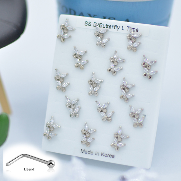 316-76 Silver L Type (15pcs/Pad)