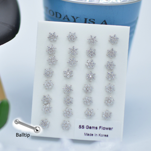 316-86 Silver Ball Tip (30pcs/Pad)