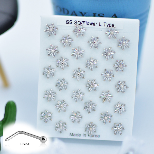 316-91 Silver L Type (30pcs/Pad)