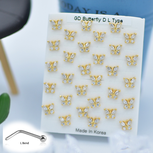 316-93 Gold L Type (30pcs/Pad)