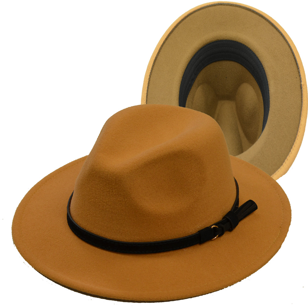 1799 Camel and Camel Bottom Fedora 1799 Camel and Camel Bottom Fedora